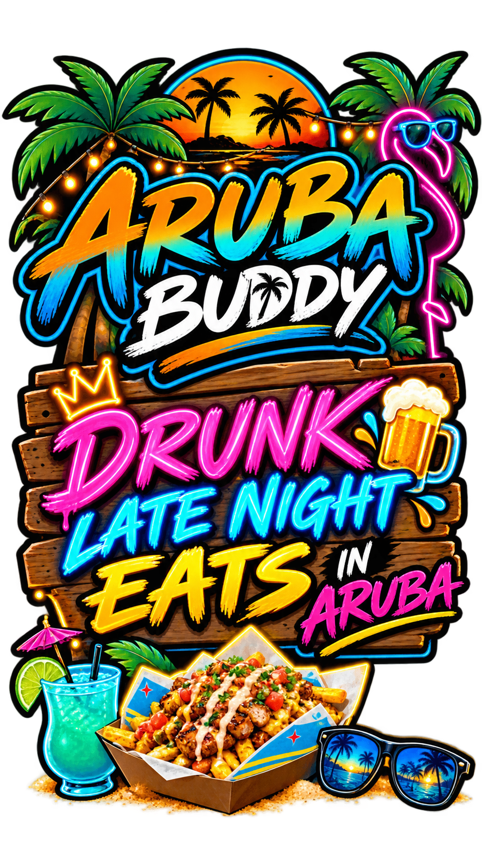 BEL Smokehouse Aruba – A Late-Night Food Mission