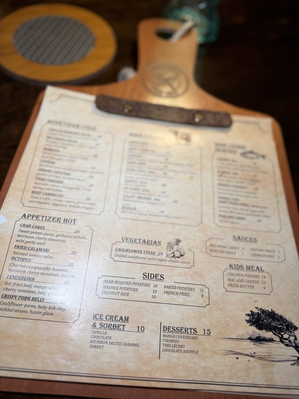 Appetizer served at The Butcher by the Sea in Palm Beach